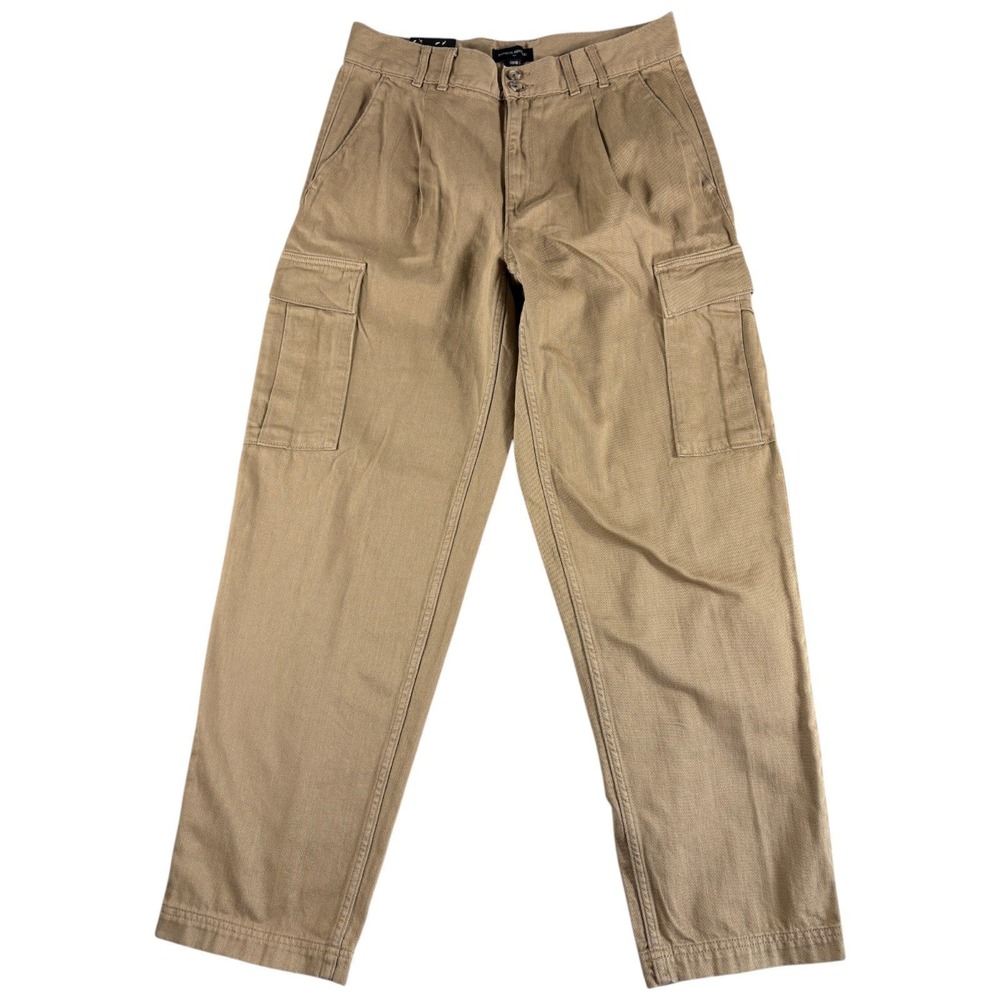 Banana Republic Cargo Pants Womens 30/10 Khaki New Workwear Relaxed Straight
